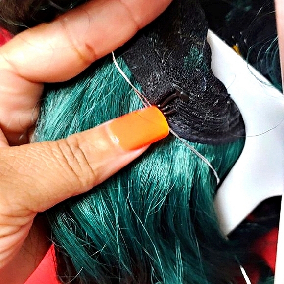 Zury Sis Royal Swiss Lace-AMRY (Color Available: Teal Green/1B) - Picture 10 of 15